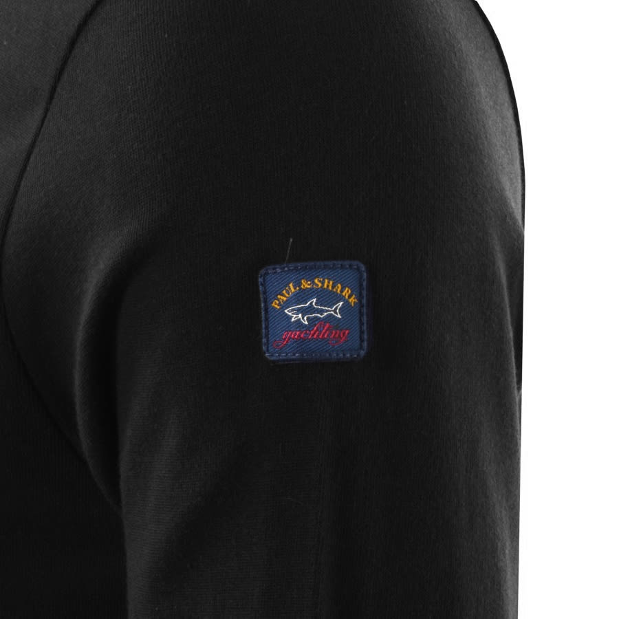 Alternative Image for ProductPaul And Shark Crew Neck Logo Sweatshirt Black3